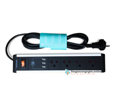 Ổ cắm điện 03 cổng sạc USB – Chuẩn Úc