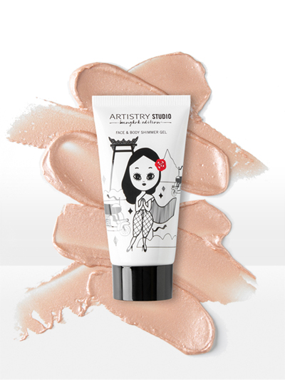 ARTISTRY STUDIO Bangkok edition Face &amp; Body Shimmer Gel