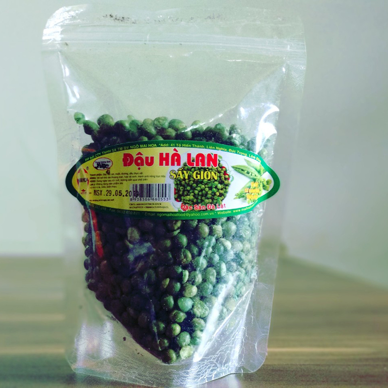 Đậu Hà Lan sấy giòn