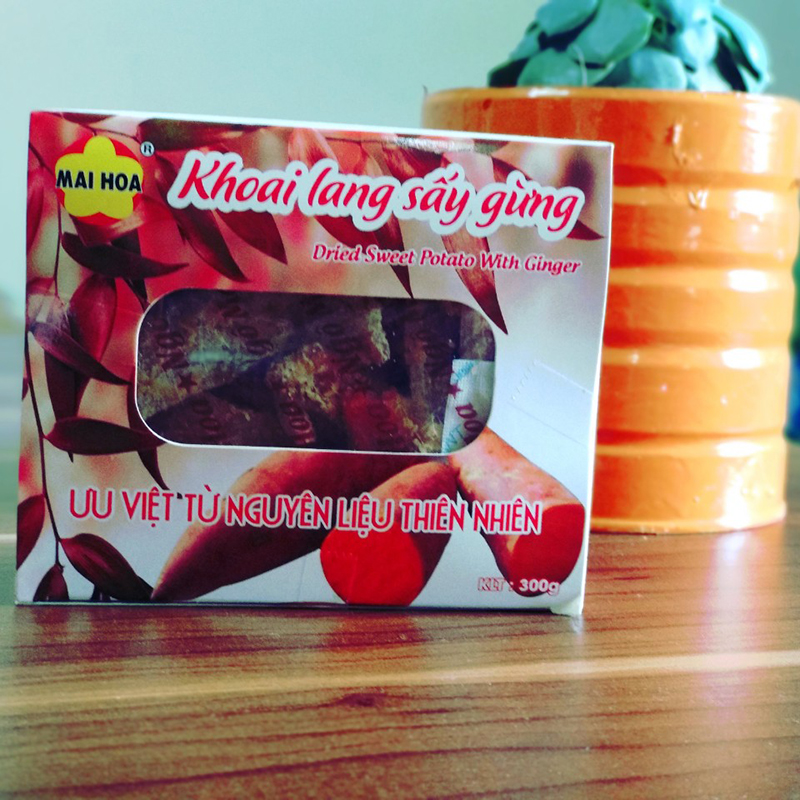 Khoai Lang sấy gừng 300g