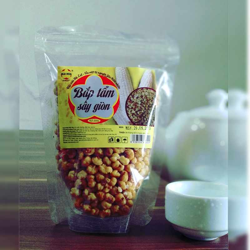 Bắp tẩm sấy giòn 200g