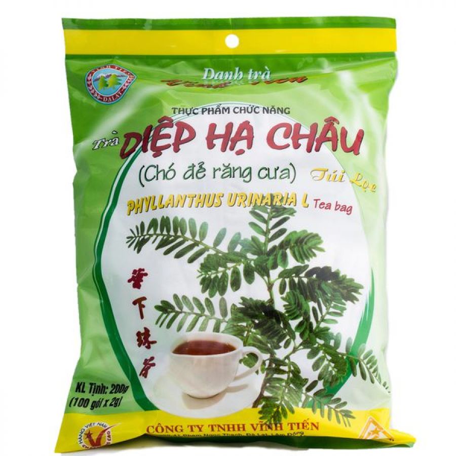 Trà Diệp Hạ Châu bịch 100 gói